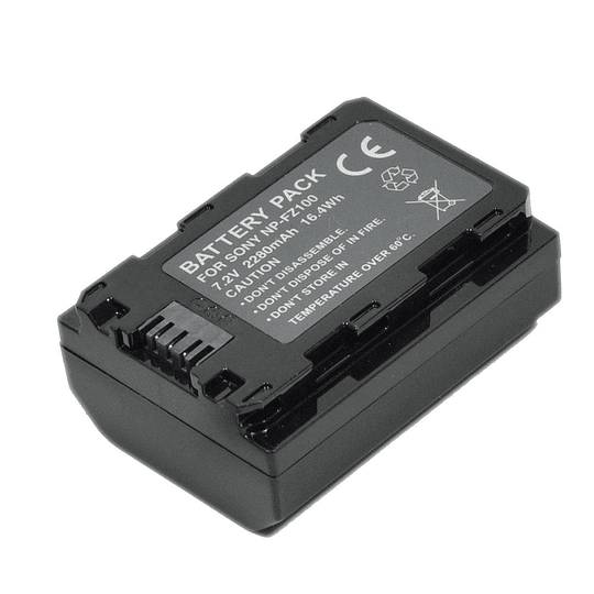 Iluminus NP-FZ100 Batería de Ion Litio 7.4V 2260mAh, para Sony.