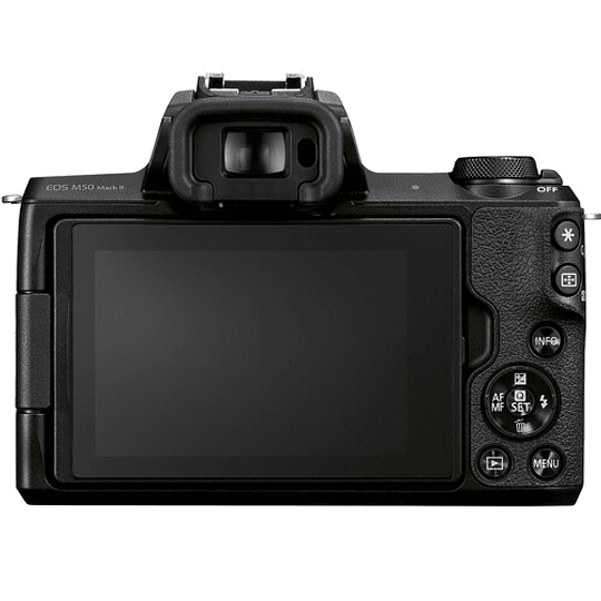 Canon EOS M50 Mark II Mirrorless Kit Cámara con Lente 15-45mm (Black) - Image 2
