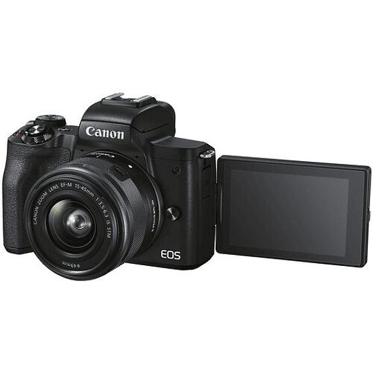 Canon EOS M50 Mark II Mirrorless Kit Cámara con Lente 15-45mm (Black) - Image 4