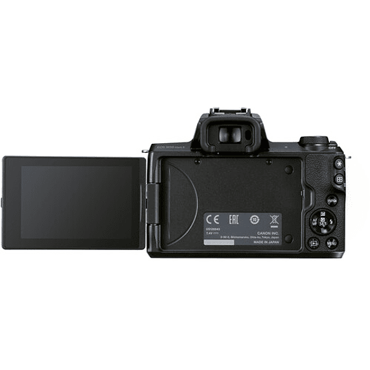 Canon EOS M50 Mark II Mirrorless Kit Cámara con Lente 15-45mm (Black) - Image 5