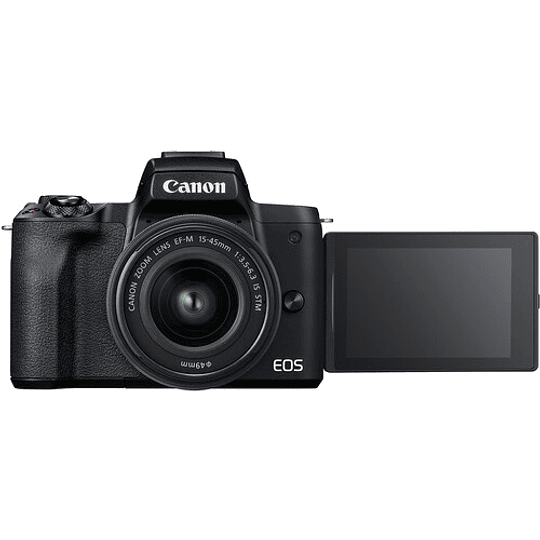 Canon EOS M50 Mark II Mirrorless Kit Cámara con Lente 15-45mm (Black) - Image 6