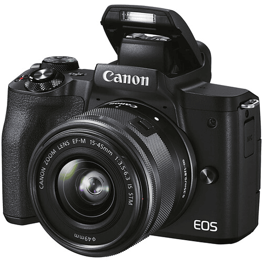 Canon EOS M50 Mark II Mirrorless Kit Cámara con Lente 15-45mm (Black) - Image 9
