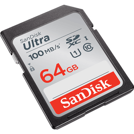 SanDisk 64GB Ultra SDXC UHS-I (Class 10) / SDSDUNR-064G-GN3IN - Image 2