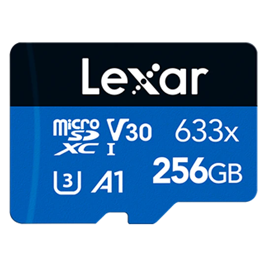 Lexar 256GB High-Performance 633x UHS-I microSDXC Tarjeta de Memoria con Adaptador SD / LX10003 - Image 2