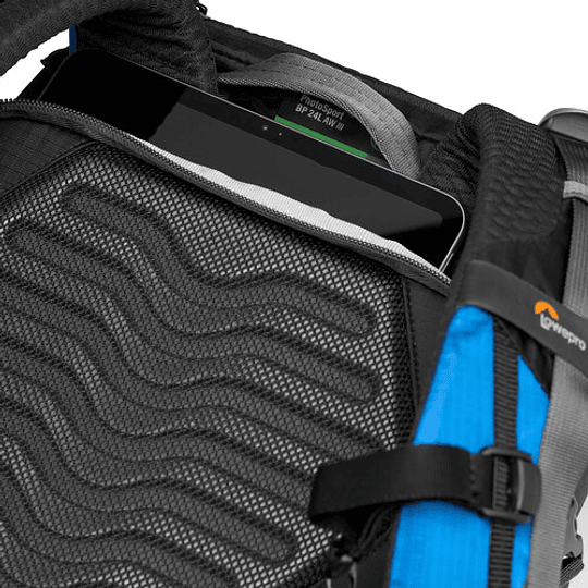 Lowepro PhotoSport BP 24L AW III Mochila para Cámara (Black/Blue) / LP37344 - Image 6