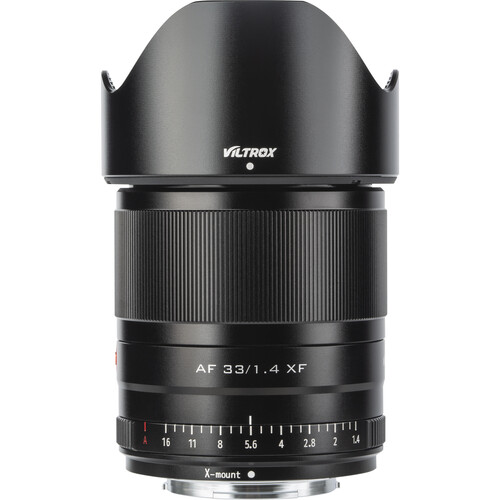 極美品 VILTROX AF 33mm F1.4 STM Xマウント Viltrox AF 33mm f/1.4 XF Lente para FUJIFILM X (V2Black)