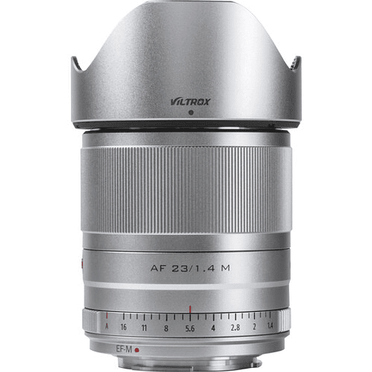 Viltrox AF 23mm f/1.4 M Lente para Canon EF-M (Silver) - Image 1