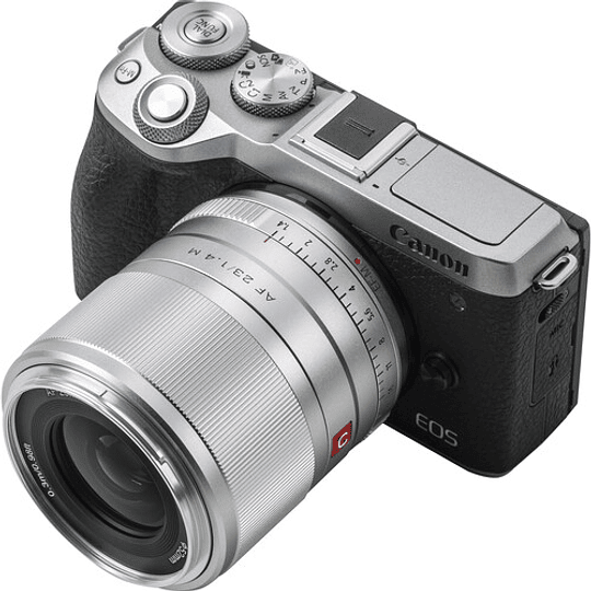 Viltrox AF 23mm f/1.4 M Lente para Canon EF-M (Silver) - Image 9