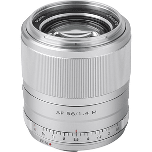 Viltrox AF 56mm f/1.4 M Lente para Canon EF-M (Silver)