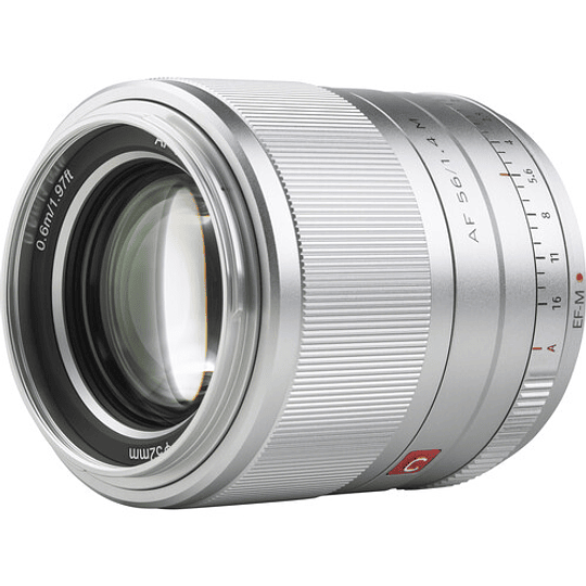 Viltrox AF 56mm f/1.4 M Lente para Canon EF-M (Silver) - Image 2