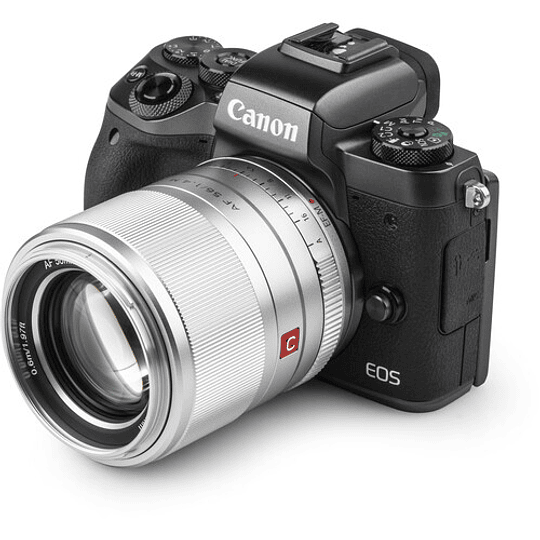 Viltrox AF 56mm f/1.4 M Lente para Canon EF-M (Silver) - Image 7