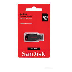 SANDISK SDCZ50-128G-B35 PENDRIVE 128GB CRUZER BLADE