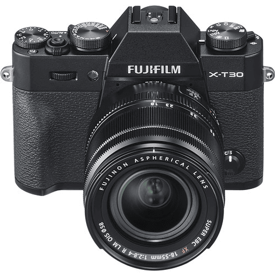 Fujifilm X-T30 II Kit Cámara Mirrorless con Lente XF 18-55mm f/2.8-4 R LM OIS (Black) CD80220  - Image 1