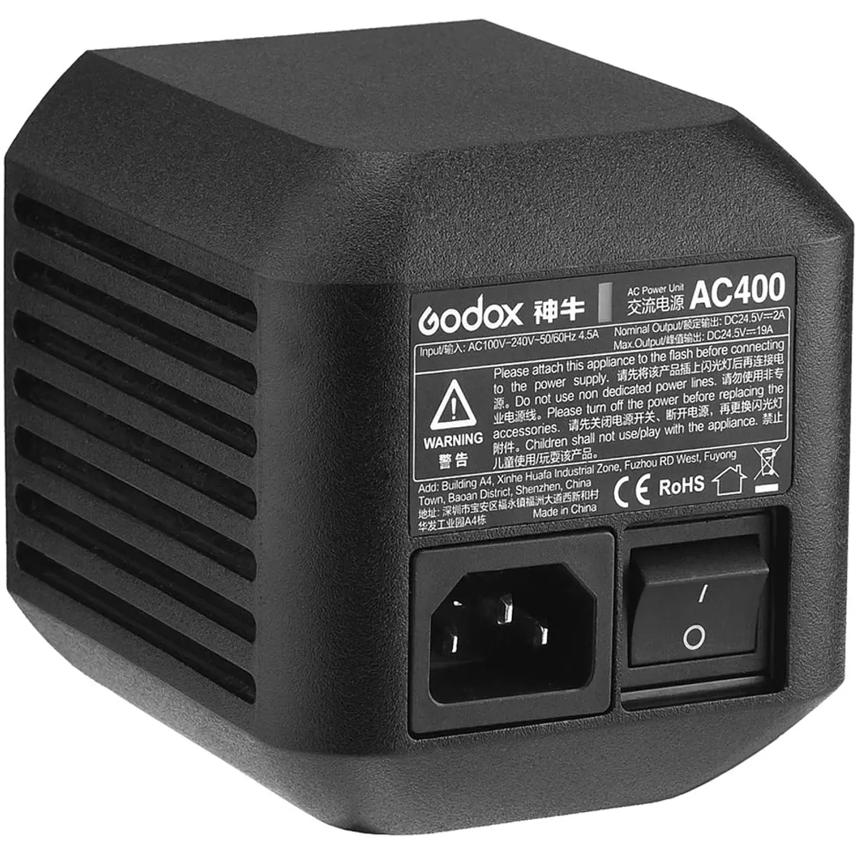 NICEFOTO nFlash HS-400C Flash de studio 400Ws HSS 1/8000s pour Canon