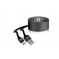 KLIPXTREME KAC-110BK CABLE RETRACTIL USB-C