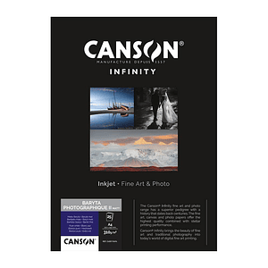 CANSON C400110497 BARYTA PHOTOGRAFIQUE II 310 GR MATE A3+ 25 HOJAS