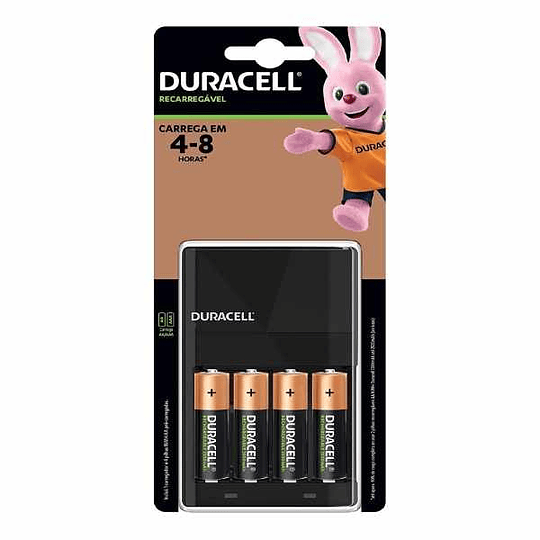 Duracell 1021150 KIT Cargador de pilas AA y AAA de 2500MAH.