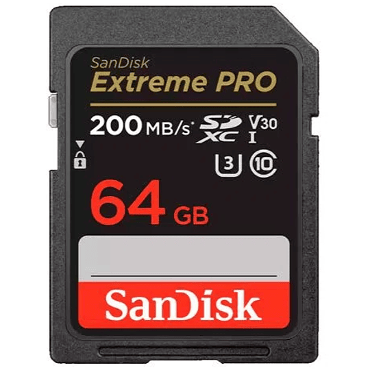 SANDISK EXTREME PRO 64GB SDSDXXU-064G-GN4IN DE 200MB/S