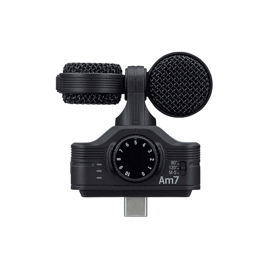 Zoom AM7 Micrófono estéreo MID-SIDE para android conector USB-C. - Image 1