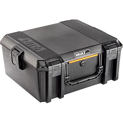 Pelican V600 Serie VAULT, grande, con foam negra.
