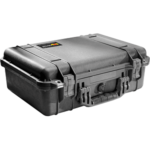 Pelican PEL1510 Maleta, CARRY-ON, IP-67, con ruedas, con foam negra.