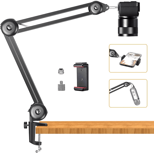 VIJIM TD01 SOPORTE BRAZO,  PARA CAMARAS, TELEFONOS Y MICROFONOS  - Image 1