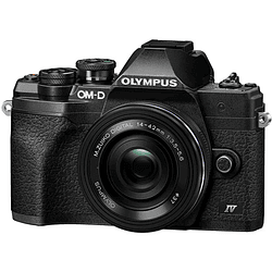 Olympus OM-D E-M10 Mark IV Camara Mirrorless Micro Cuatro Tercios en Kit de Lente 14-42mm BLACK