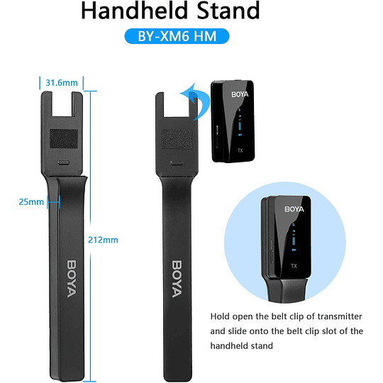 Boya BY-XM6HM Empuñadora para micrófonos BY-XM6. - Image 2