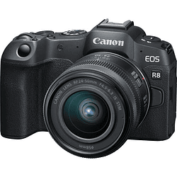 Canon EOS R8 Kit Cámara Mirrorless con Lente RF 24-50mm f/4.5-6.3 IS STM / 5803C012AA