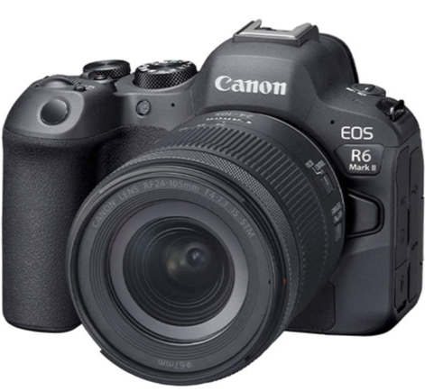 CANON EOS R6 Kit Cámara Mark II RF 24-105mm f/4-7.1 IS STM (