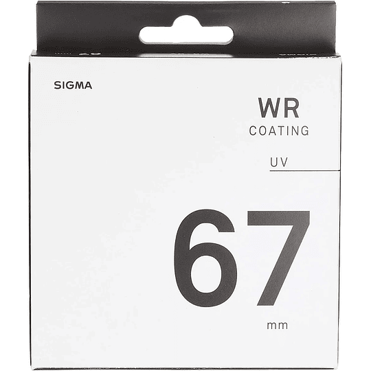 Sigma Filtro UV 67mm WR (SG30031). - Image 2