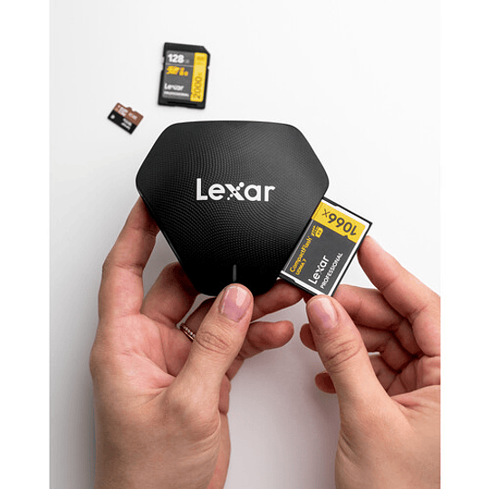 Lexar Lector 3 en 1 Multi tarjeta profesional USB 3.0 / LRW500URB - Image 5