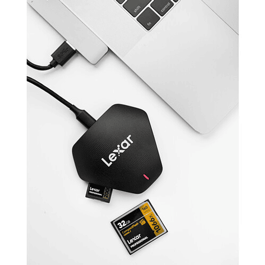 Lexar Lector 3 en 1 Multi tarjeta profesional USB 3.0 / LRW500URB - Image 6