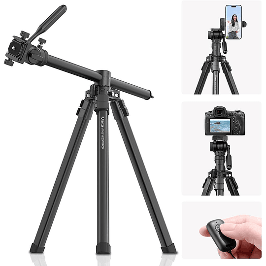 Ulanzi MT-65 Trípode de video cenital para cámaras y smarphone soporta 8 kg. - Image 2