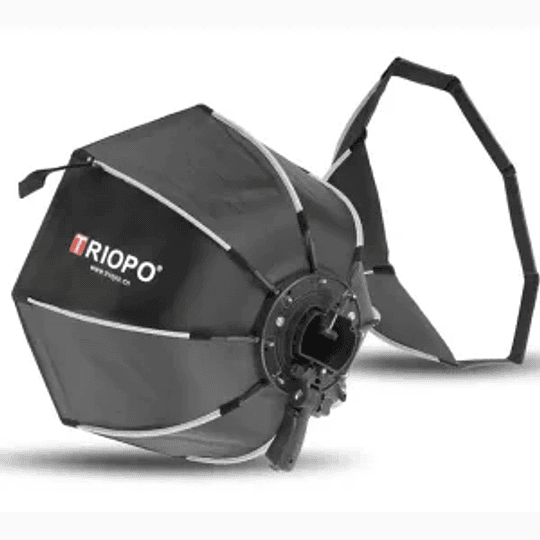 Triopo KS2-55 Softbox Octogonal Para Speedlight Con Empuñadura 55cm - Image 4