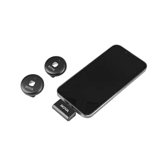 Boya Omic-D kit de micrófono doble inalámbrico conector Lightning (iPhone) - Image 5