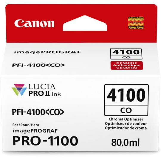 Canon PFI-4100 CO Tinta CHROMA OPTIMIZER (imagePROGRAF PRO-1100) - Image 2