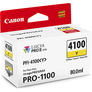 Canon PFI-4100 Y Tinta YELLOW (imagePROGRAF PRO-1100)