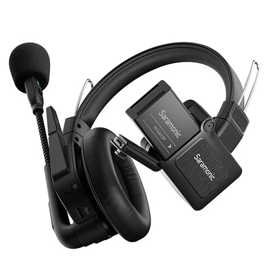 Saramonic WiTalk9-9S Full-Duplex Wireless Intercomunicador de Sistema con Single-Ear para 9 Personas (1.9 GHz) - Image 3