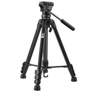 Benro T891 Trípode Híbrido para Fotografía y Vídeo con Cabezal Fluido