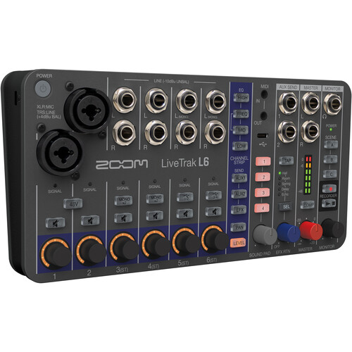 【美品】 ZOOM LiveTrak L6 Zoom LiveTrak L-6 Grabador Digital y Mixer Multitrack Portab