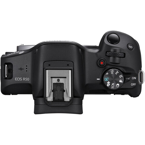 Canon EOS R50 Kit Cámara Mirrorless con Lentes 18-45mm y 55-