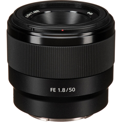 FE50mmF1.8 SEL50F18F  PLフイルター付 カメラレンズ FE 50mm F1.8 ブラック SEL50F18F [ソニーE /単焦点