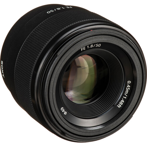 FE50mmF1.8 SEL50F18F  PLフイルター付 カメラレンズ FE 50mm F1.8 ブラック SEL50F18F [ソニーE /単焦点