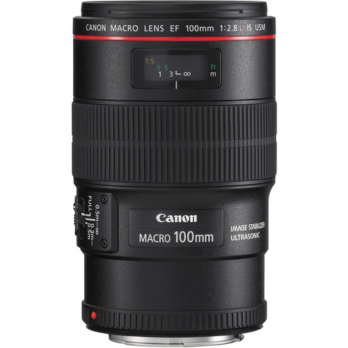 『美品』Canon/キャノンEF 100mm f/2.8 MacroUSM Canon EF 100mm f/2.8L Macro IS USM Lente para DSLR / 3554B00