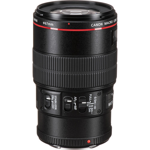 Canon EF 100mm f/2.8L Macro IS USM Lente para DSLR / 3554B00