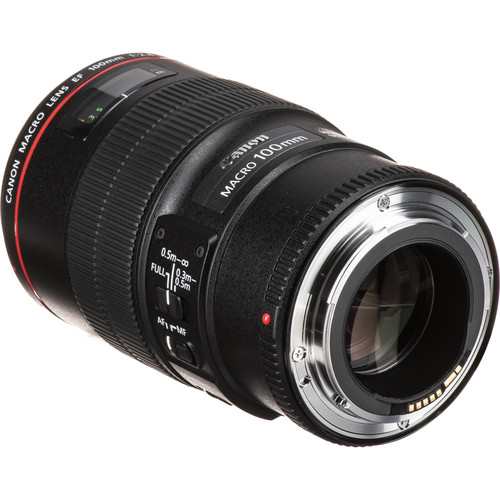 Canon EF 100mm f/2.8L Macro IS USM Lente para DSLR / 3554B00
