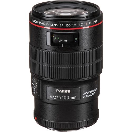 【美品】Canon EF 100mm f/2.8L Macro IS USM Canon EF 100mm f/2.8L Macro IS USM Lente para DSLR / 3554B00
