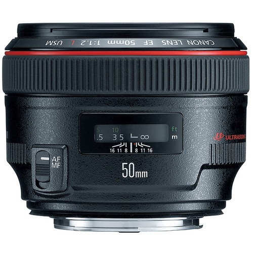 Canon EF 50mm F1.2 L USM Kenkoフィルター付き Canon EF 50mm f/1.2L USM Lente para DSLR / 1257B003