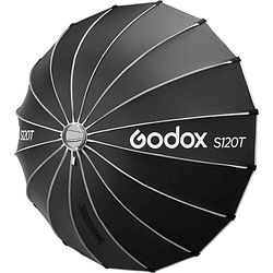 Godox S120T Softbox Parabolico tipo Sombrilla de Armado Rápido (120cm)